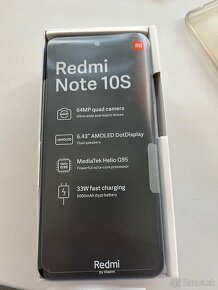 Xiaomi redmi note 10S Ocean Blue 6GB RAM 128GB RÓM - 7