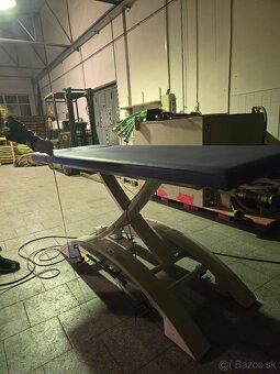 elektrické Masážní lehátko AKCE modré PROFI - 7