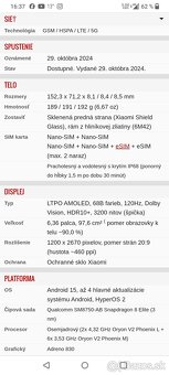 Xiaomi 15 - 5G. 12gb//256gb. Biela metalíza. Nový. - 7