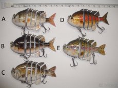 Viacdielne voblery do 12 cm (7 foto) - 7