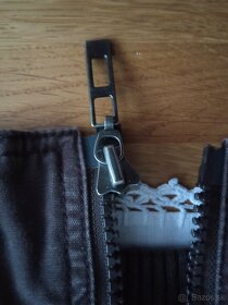 Hnedá prechodná bunda veľ.S - 7