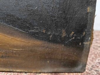 Stará olejomaľba - 7