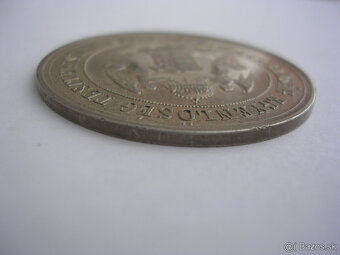 Strieborná a bronzová medaila 1874 ARAD - 7