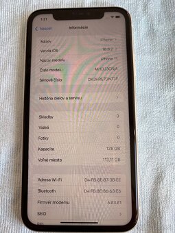 Apple iPhone 11 128 GB White - 7