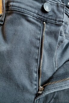 Replay šedé hyperflex slim fit - 7