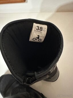 kožené moto topánky ProBiker – veľkosť 38 - 7
