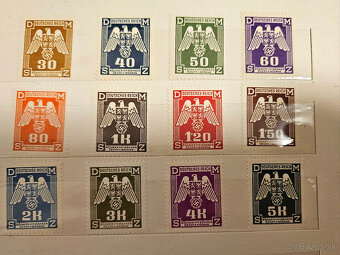 album poštových známok Protektorát Čechy a Morava - 7