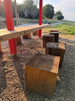 Dubové hranoly o veľkých prierezoch - 7