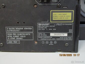 PREDAM VEZU SHARP CD-D 2400G za 39€ - 7