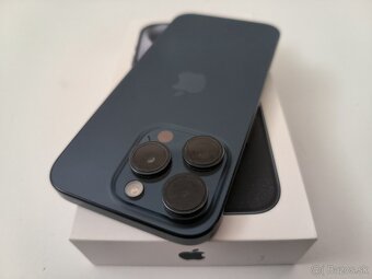 apple iphone 15 PRO 128gb Blue 100% Batéria - 7