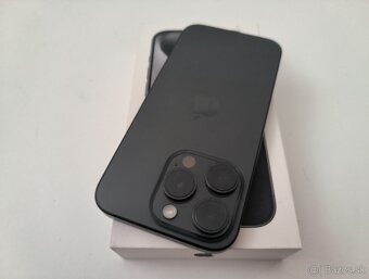 apple iphone 15 PRO MAX 256gb Black Titanium / Batéria 86% - 7