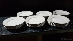 Predám biely porcelán súpavu tanierov - 7