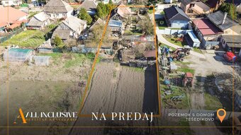 ALL INCLUSIVE l NA PREDAJ POZEMOK SO STARŠÍM RODINNÝM DOMOM, - 7