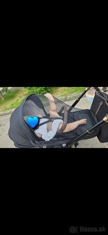 MUUVO Kočík kombinovaný Quick SE 2 Sunset black set 2v1 - 7