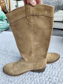 Dámske.kozene čižmy značka Lewis veľkosť 39 - 7