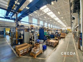 CREDA | prenájom 4 938 m2 výrobná hala s výjazdom na R1, Luž - 7