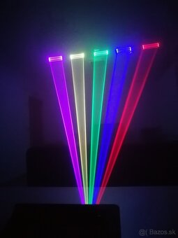 Laser animačný na diaľkové ovládanie, RGB plnofarebný - 7