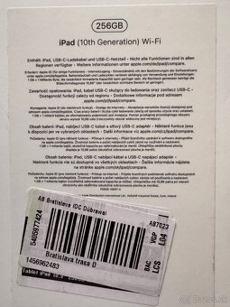Apple iPad 10.9' 256 GB WiFi Strieborný 10th Generation - 7