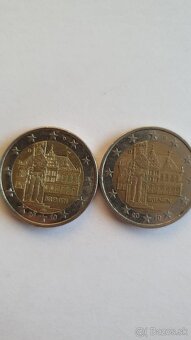 2 eurové pamätné mince nemecko - 7