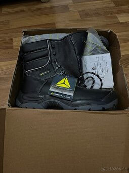 Zateplené vysoké pracovné topánky - 7