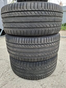 Predám sadu letných pneu Continental 255/45 R18 - 7