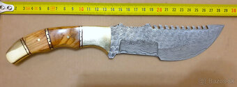 VEĽKÝ Damaškový lovecký nôž - 7
