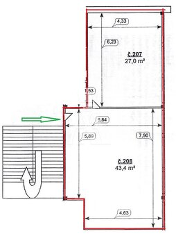 NA PRENÁJOM KANCELÁRIE, JUŽNÁ TRIEDA, KOŠICE - 7