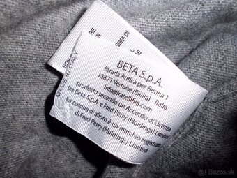 Fred Perry pánsky sveter vlna+kašmír M-S - 7