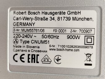 kuchynský robot Bosch MUM55761 - 7