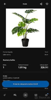 Umelá rastlina IKEA FEJKA - 7