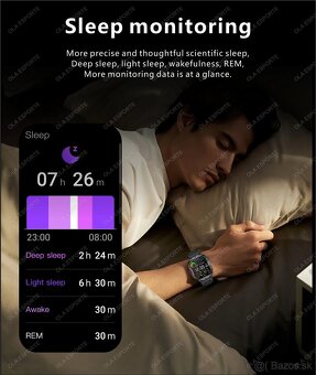 Predam uplne nove smart hodinky este s foliami - 7