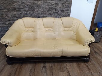 Kožená sedacia súprava - 7