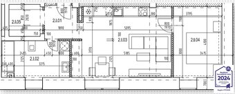 2 izbový byt v Rezidencií Gabriele v Moldave nad Bodvou - 7
