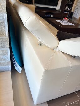 Extra veľká luxusná kožená sedačka Phase - 7