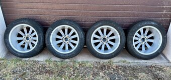 Originál alu kolesá volkswagen merano 5x112, nové pneu - 7