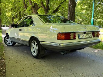 Mercedes-Benz 380 SEC W126 – biela klasika s V8 - 7