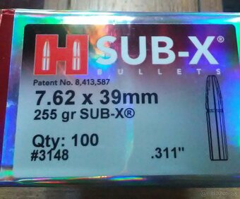 PREBÍJANIE KAL .308 a .311 SUB-X - 7
