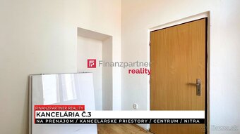 Prenájom - 3 kancelárske priestory, Centrum, Nitra - 7