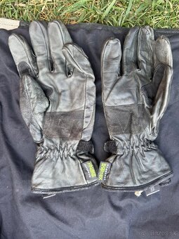 🏍️ Kožená motorkárska bunda SnapShot + rukavice Hein Gerick - 7