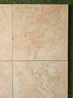 Terasová dlažba 20mm vzhľad Travertin Gold 60x60 protišmy - 7