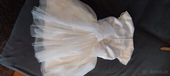 Detské bielučké šaty - 7