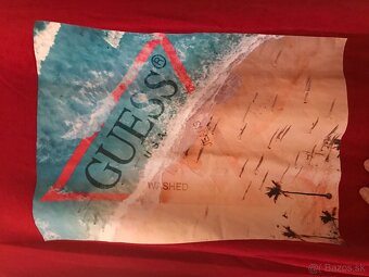 GUESS originál Red pánske tricko XL/XXL - 7