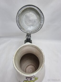 Vyše 200.ročný fajansový džbán - 27 cm - 7