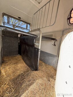 NOVA CENA (2900eur) Konský príves Cheval DEBON pre dva kone - 7