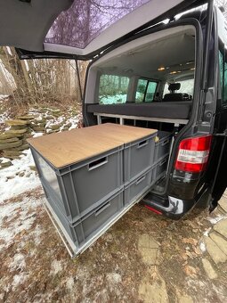 Kempingova vstavba - VW T5,T6 - 7