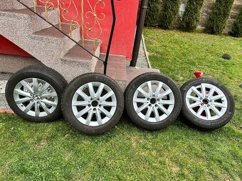 150€ 4x ks MICHELLIN zimne pneu 205/55 R16 + 4xks MERCEDES - 7