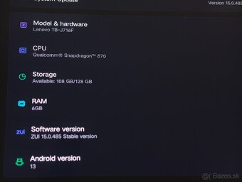 Tablet Lenovo Pad Pro OLED Snapdragon 870 6GB/128GB - 7