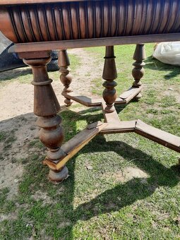 Predám pôvodný starožitný stôl - 7