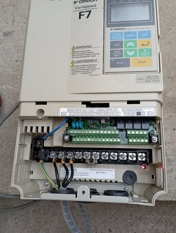 Frekvenčný menič Omron , 3fazovy, 7,5kw 400v - 7