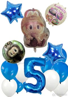 Nové veľké balóny Labubu- AŽ 15/16ks - 7